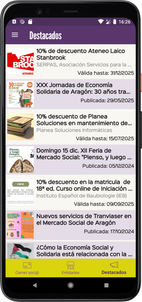 Noticias y ofertas destacadas