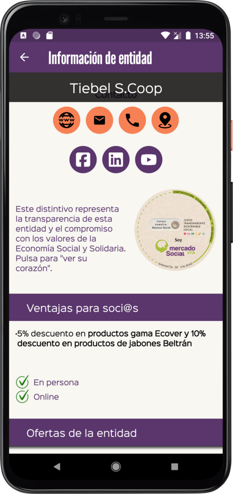 Distintivo de entidad