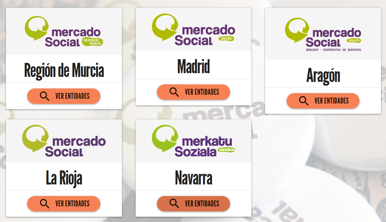 Web pública, mercados